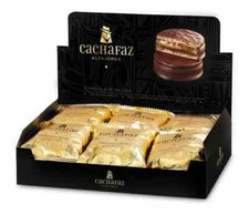 Cachafaz - Alfajor De Chocolate Negro Con Dulce De Leche x 12 Unidades