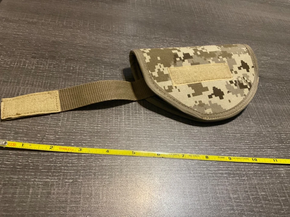 Woodland Camouflage Belt Gun Holster Belt Gun Holster Right Handed - Image 4 of 4