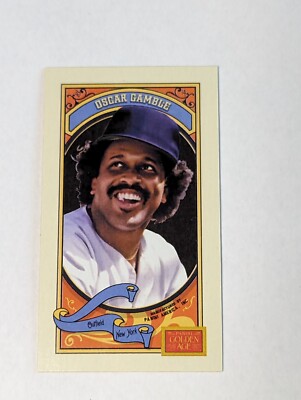 2014 Panini Golden Age Mini Hindu Brown Back #126 Oscar Gamble 