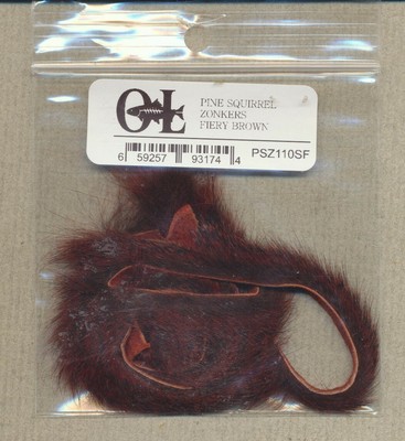 Pine Squirrel Zonkers - fiery brown PSZ110SF