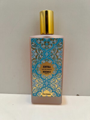 MEMO PARIS SINTRA EAU DE PARFUM 2.53 OZ / 75 ML NEW & UNBOXED WITH CAP