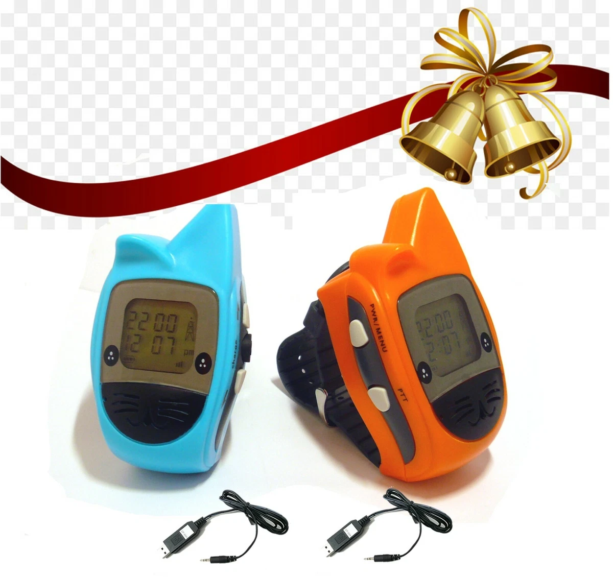 GS 270ST USB U Watch Walkie Talkie 446MHz PMR Licence Free Radio freetalker 7KM