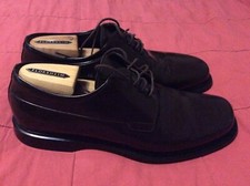 NWOT Prada Italian Smooth Leather Sqare Toe Laced durable shoe Men’s sz 10