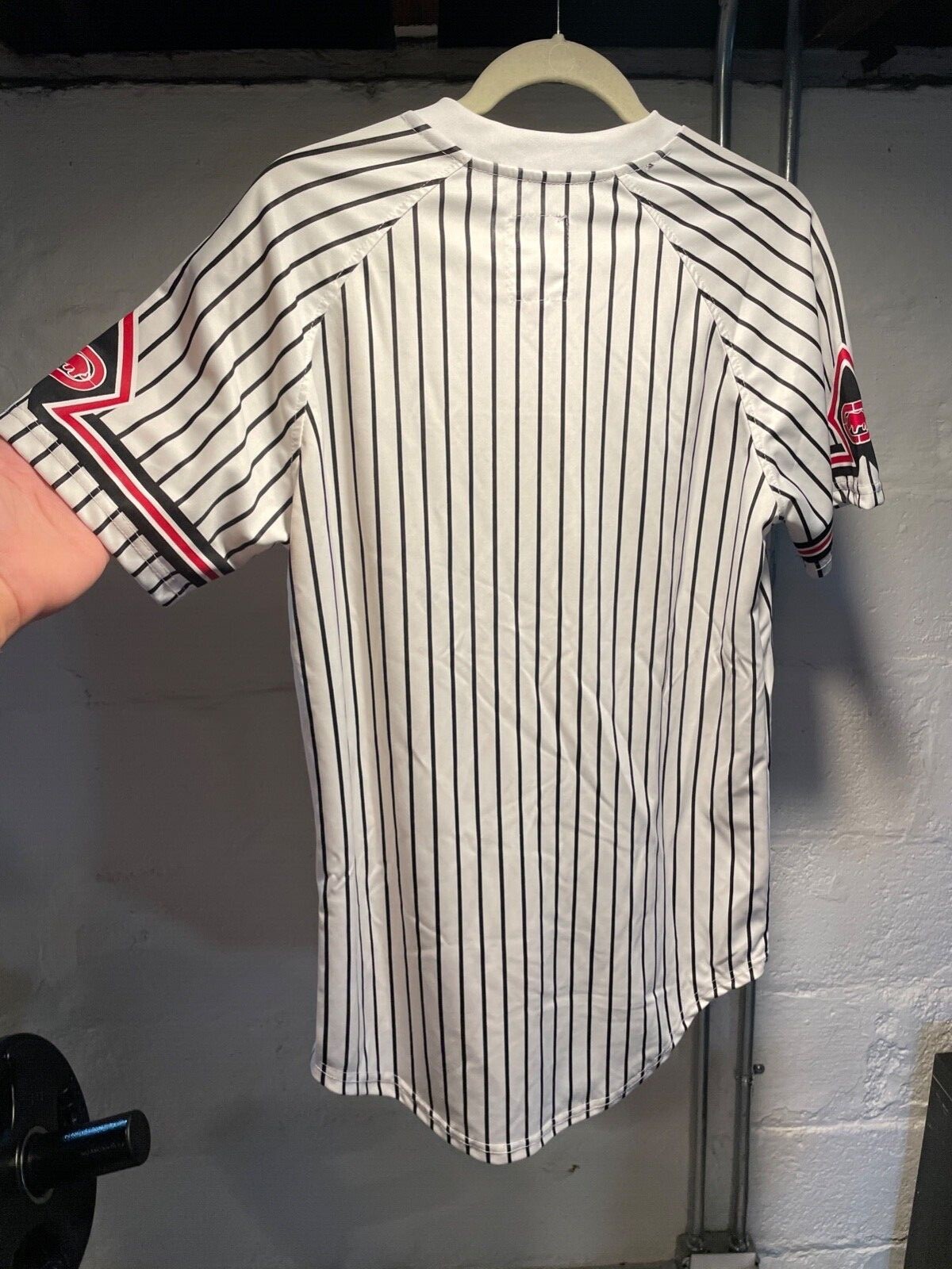 Medium Ecko Unltd Pullover V-Neck Baseball Jersey… - image 2