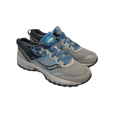 Saucony Women's Trail Excursion TR14  S10584-4 Size 10 Running Shoes Grey/Blue