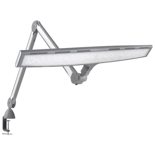 Daylight LED Arbeitsleuchte Daylight Slimline3 LED Tischlampe (Stahl/ gebürstet/ Klemm/ dimmbar