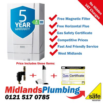 Baxi 400 418 18kW Regular Heat Only Boiler Supplied Fitted UK