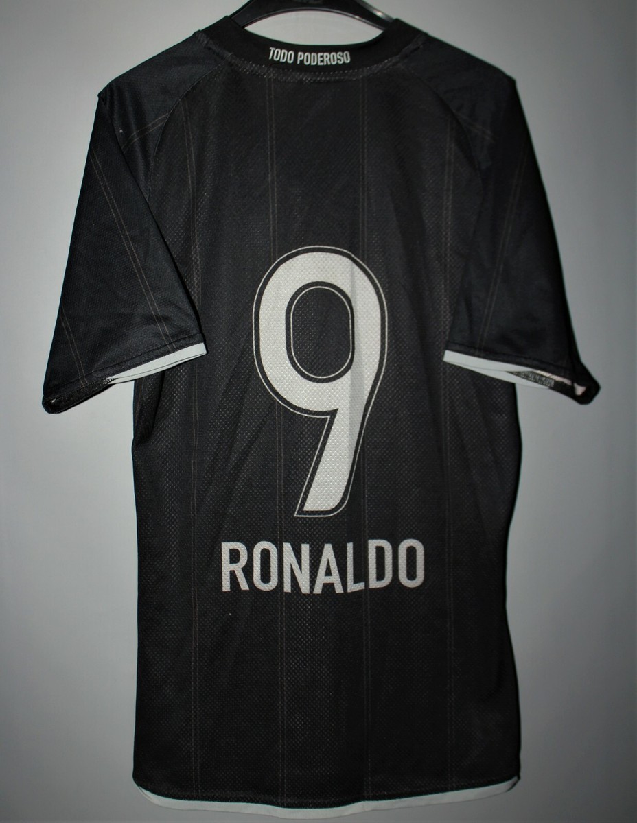 CORINTHIANS BRAZIL 2008 2009 AWAY FOOTBALL SHIRT JERSEY #9 RONALDO