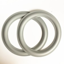 2 Altoparlanti di ricambio 6" in gomma grigia per riparazione B&W DM603 S1, S3