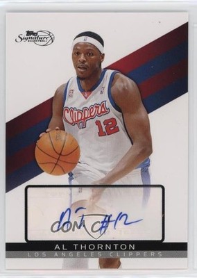 2008-09 Topps Signature Auto 1287/1799 Al Thornton #TSA-AT Auto nd3