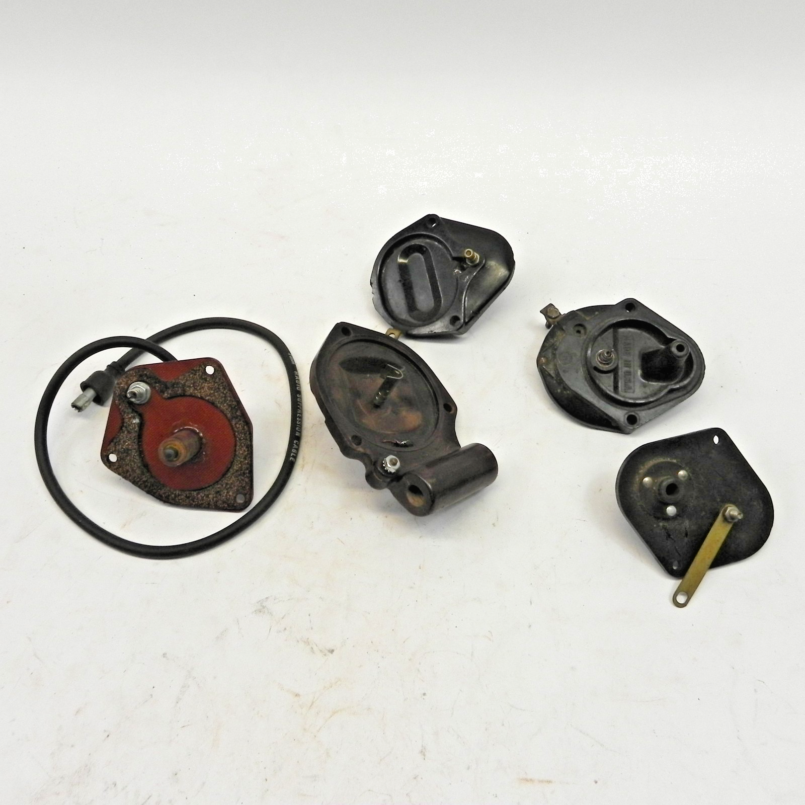 1930'S 1940'S 1950'S FORD GM MOPAR IGNITION COIL ADAPTERS VINTAGE LOT OF 5 USED