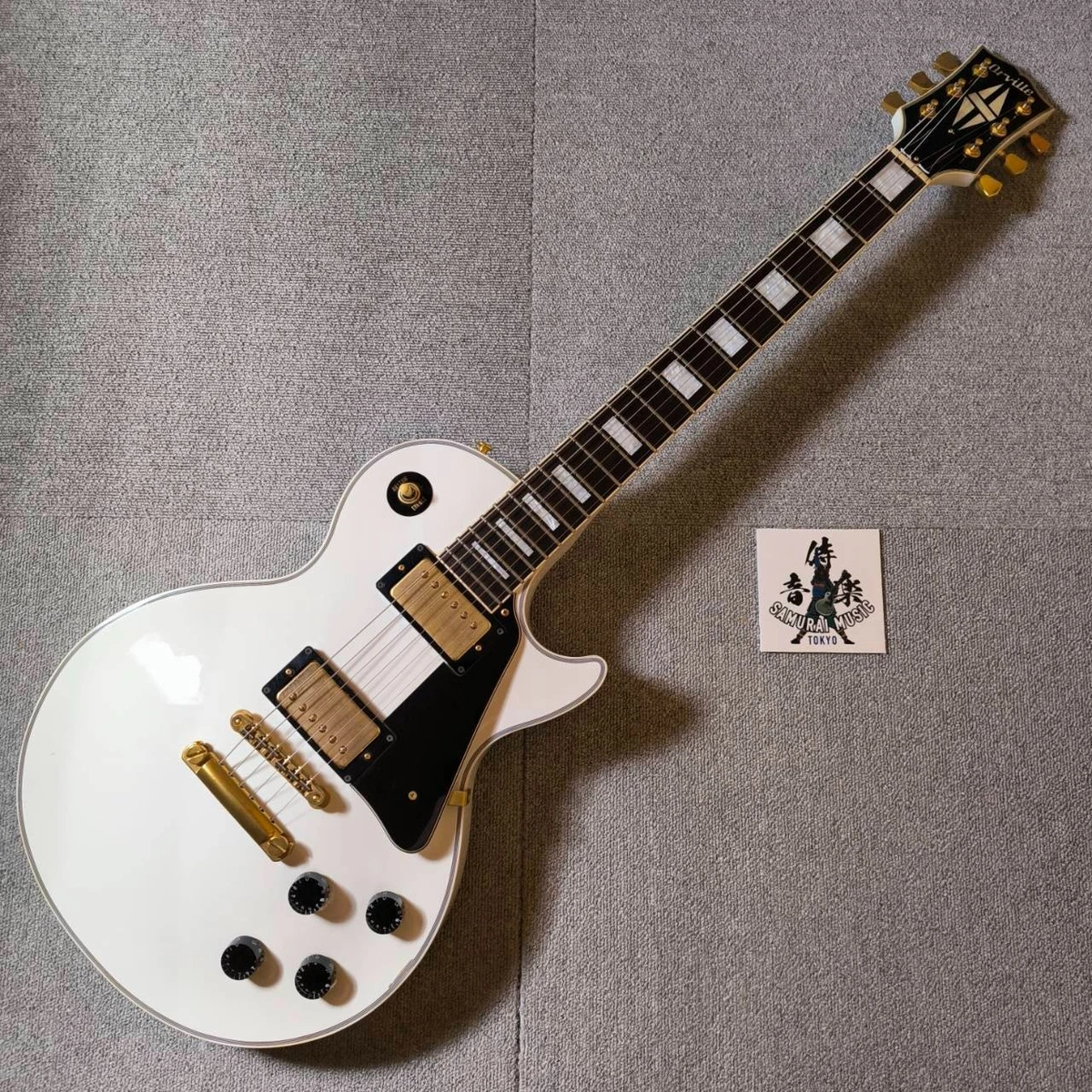 Orville By Gibson Electric Guitar Les Paul Custom White Used Made