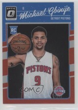 2016-17 Panini Donruss Optic Red Prizm 30/99 Michael Gbinije #188 0k8
