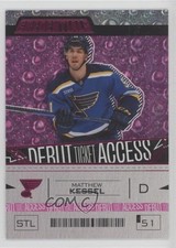 2023 Upper Deck Credentials Debut Ticket Access Pink 39/49 Matthew Kessel 17ar