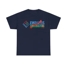 Enron Endless Possibilities Nostalgic Retro Throwback Logo T-shirt