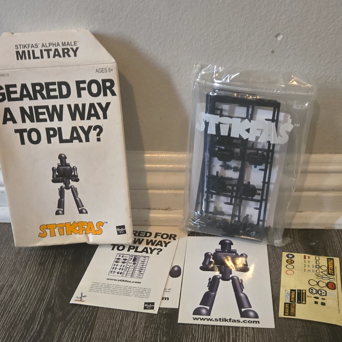 新品　スティックファス　STIKFAS MILITARY 16個 STIKFAS Action Action Figures for sale | eBay