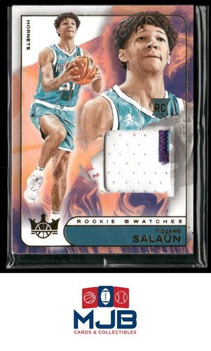 2024-25 Panini Court Kings Tidjane Salaun Rookie Swatches #RJS-TDJ