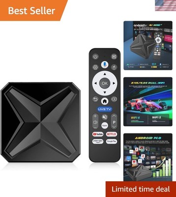 Android 14 TV Box 2026, Android TV Box 8K Ultra HD with 2GB RAM and 16GB ROM,...