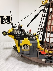 1989 LEGO 6285 VINTAGE Pirates Black Seas Barracuda Near Complete w/Book & Box