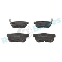 RAP Brakes Bremsbelagsatz Scheibenbremse R-P0989 FüR Honda Civic 7 Hatchback EU