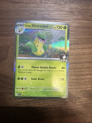 1995 victreebel pokemon card value Erika's Victreebel 006/217 (Holo Rare) Ascended Heroes NM