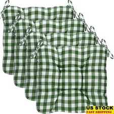 Comfortable Chair Cushion Set Non Slip Ties Home Decor Perfect Gift Solution New