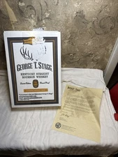 2024 George T Stagg Empty Box With Letter BTAC Buffalo Trace Antique