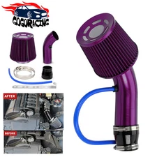 3 Inch Car Cold Air Intake Filter Induction Kit Pipe Power Flow Hose System 76mm
