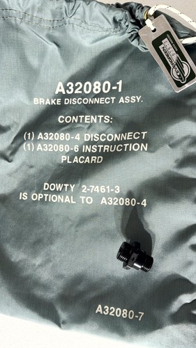 EVERGREEN INT'L AIRLINES - A32080-1 - BOEING B747 AIRPLANE BRAKE DISCONNECT