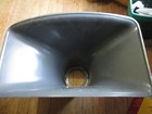 Vtg PA Loud Speaker Horn 22 x 16 Hard Plastic Shell From a Military Home Nice! — photo 3