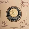 2023 S Maria Tallchief Washington Quarter .999 SILVER Proof FROSTY Ballerina T&T