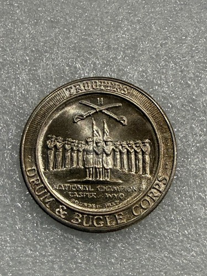 #ad Vintage Troopers Drum amp; Bugle Corps Silver Trade Unit 1 oz .999 Silver Round $109.95