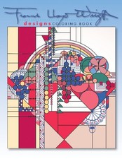 DESIGNS BY FRANK LLOYD WRIGHT COLORING BOOK (FRANK LLOYD By Pomegranate