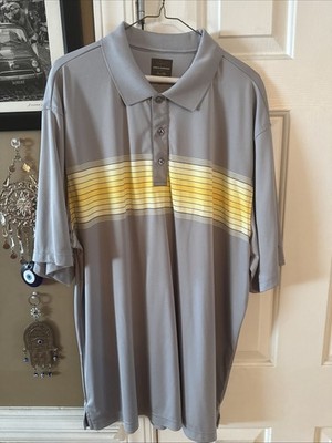 Greg Norman Collection Men's Performance Golf Polo Shirt Size XXL
