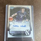 Topps 2025-26 Bowman Chrome U Nick Martinelli 1st Bowman Auto CPA-NM NW