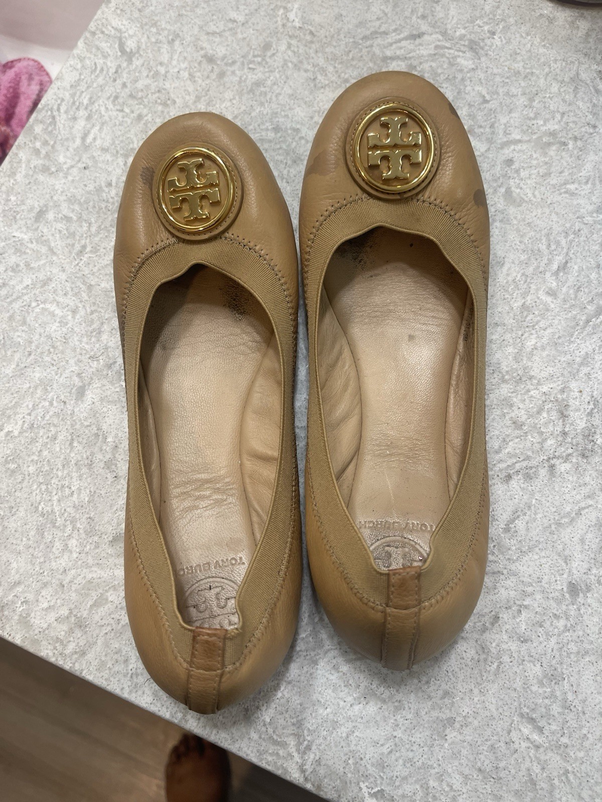 Tory Burch Women's Flat Leather Shoes Size 9 thumbnail 2
