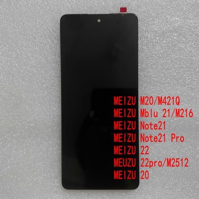 For Meizu 20 M20 22 Note 21 22 Pro Mblu 21 New Touch Screen LCD Display Parts