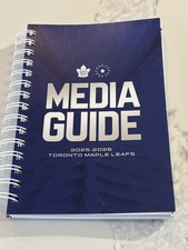 TORONTO MAPLE LEAFS NHL HOCKEY 2025-2026 MEDIA GUIDE - 304 PAGES