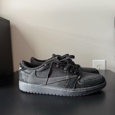 Size 9.5 - Jordan 1 Retro Low OG SP  Travis Scott Black Phantom