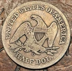 1856-O Seated Liberty Half Dollar USA 🇺🇸 Historic Silver Coin