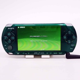 Playstation Portable Spirited Green PSP 3000SG Sony Limited Console Japan used