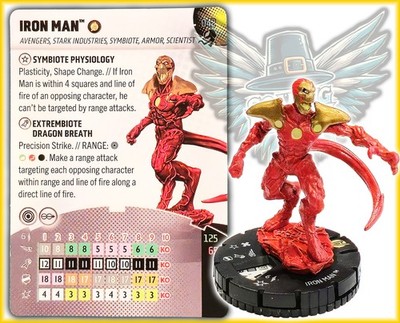 Marvel Heroclix IRON MAN - 042 - SUPER RARE Venom Set | eBay