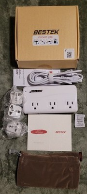 BESTEK Travel Voltage Converter 220V to 110V 100V 200W Step Down Transformer