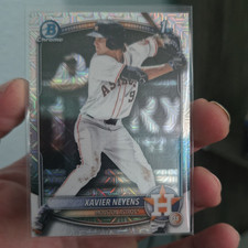 Bowman Draft Chrome Rookie Mojo Refractor Xavier Neyens BDC-2 Astros 2025