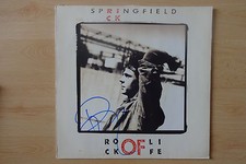 Rick Springfield Autogramm signed LP-Cover "Rock of Live" Vinyl