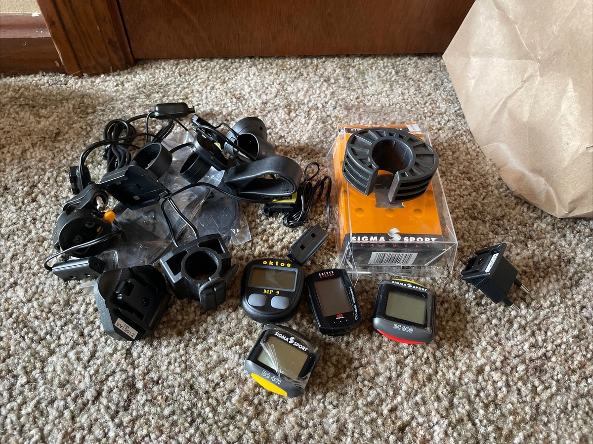 Sigma Cat eye Plots Sport BC401 Bicycle Computer Bike Speedometer NOT TESTED