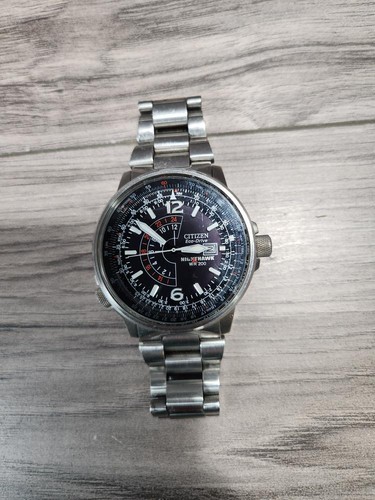 CITIZEN Gent's Wristwatch NIGHTHAWK WR200 (PSL035609)