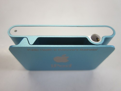 Apple iPod shuffle 2nd Generation - Metallic Blue (1GB)(Personal Engrave)(MINT) - Picture 4 of 6