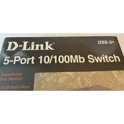 D-Link DSS (DSS5+) 5-Ports External Switch 10/100 Switch - Picture 5 of 10