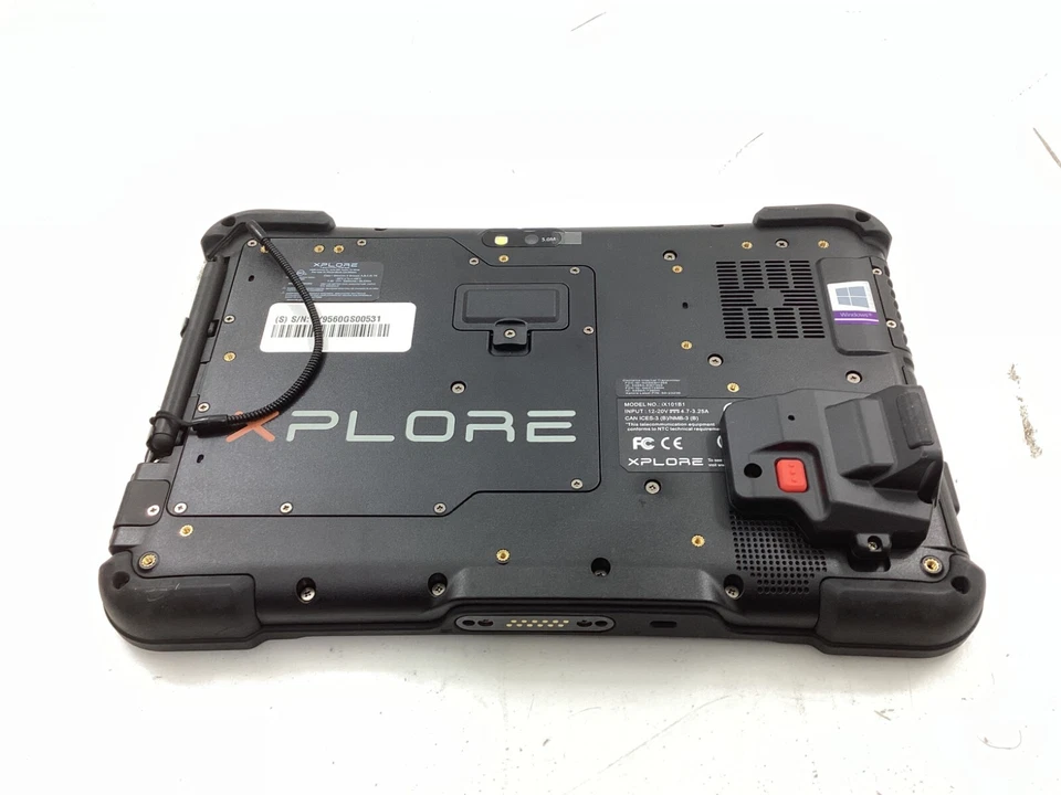 Zebra Bobcat Rugged 10.1" Slate Tablet Atom E3845 4GB 128GB SSD W10P - 201197 - Image 3 of 3